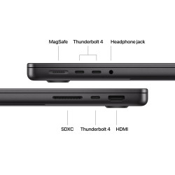 14-inch MacBook Pro with M4 chip - Space Black